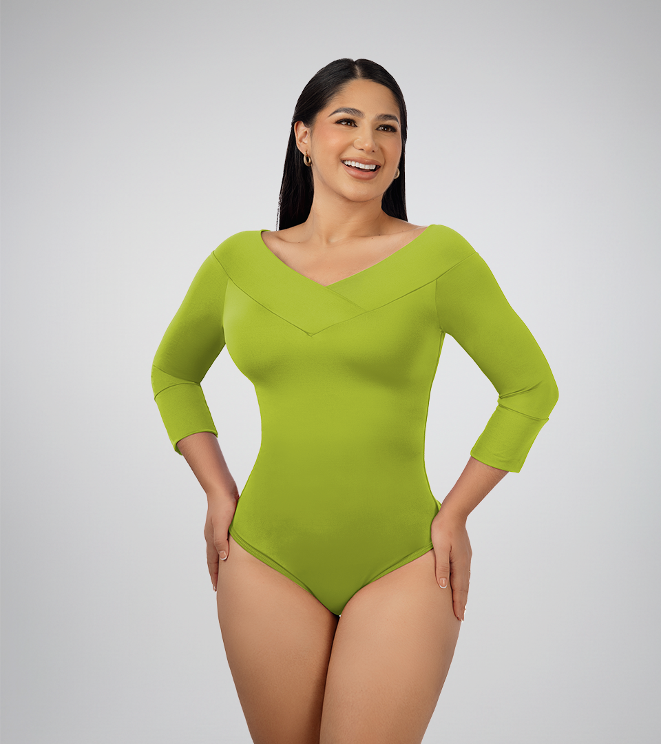 Body Control MNG 3/4 Verde Oliva