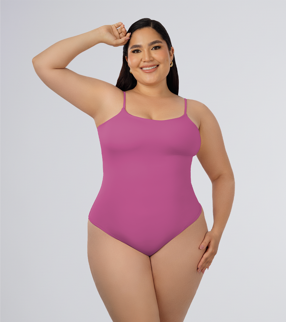 Strip Control Bodysuit ⭐ Black Plus