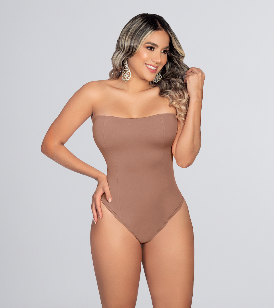 Body Control Strapless Moka