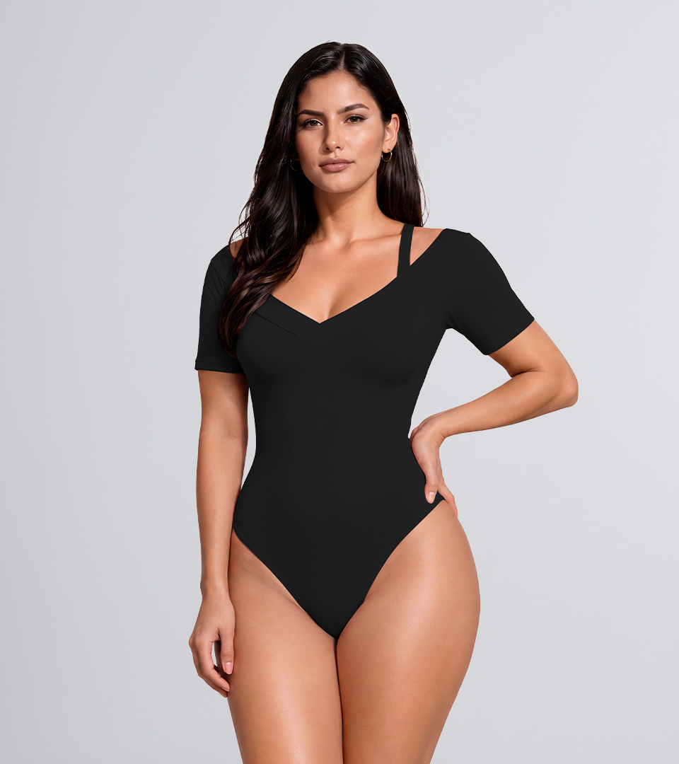 Body Control MNG Con Tiras Negro