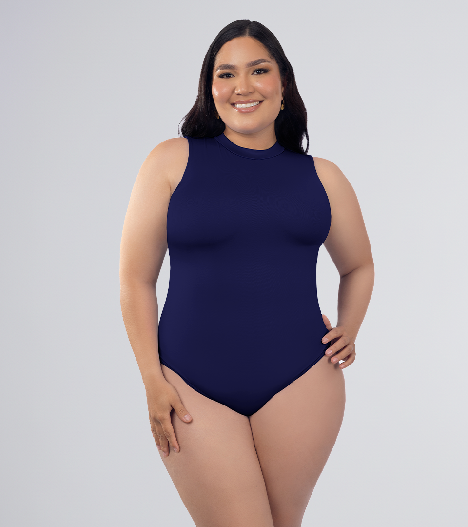Body Control Básico Gota Mediana Azul Navy ⭐ Pluss