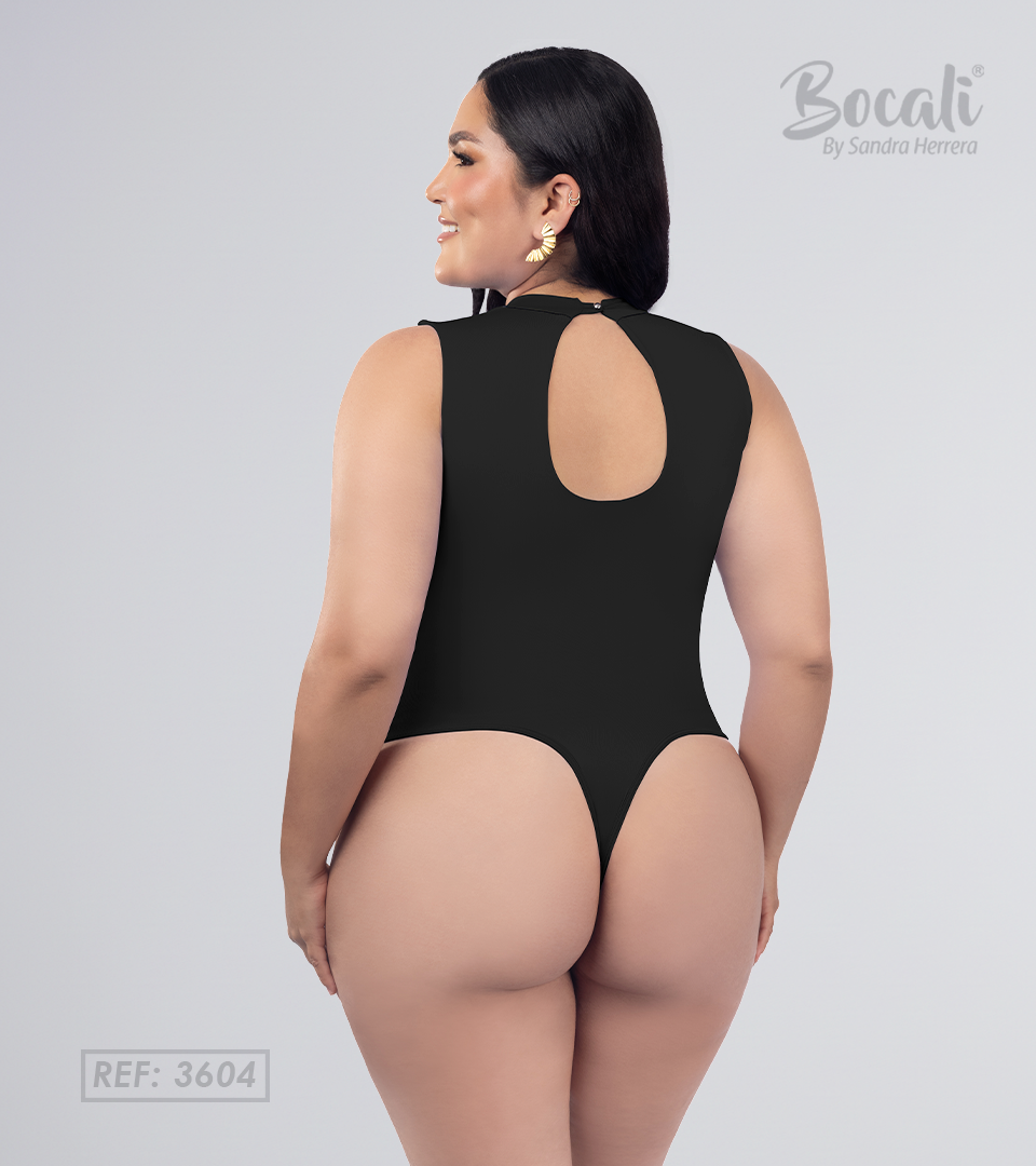 Body Control Básico Gota Mediana Negro⭐ Pluss