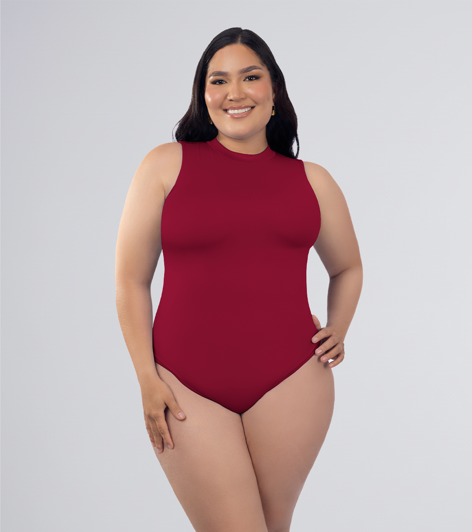 Body Control Básico Gota Mediana Vino Tinto ⭐ Pluss