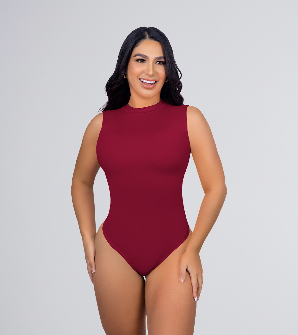 Body Control Básico Gota Mediana Vinotinto