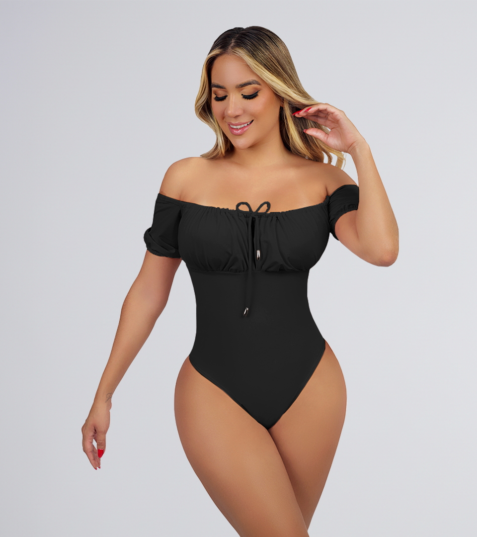 Body Control Estrapless Campesina Negro