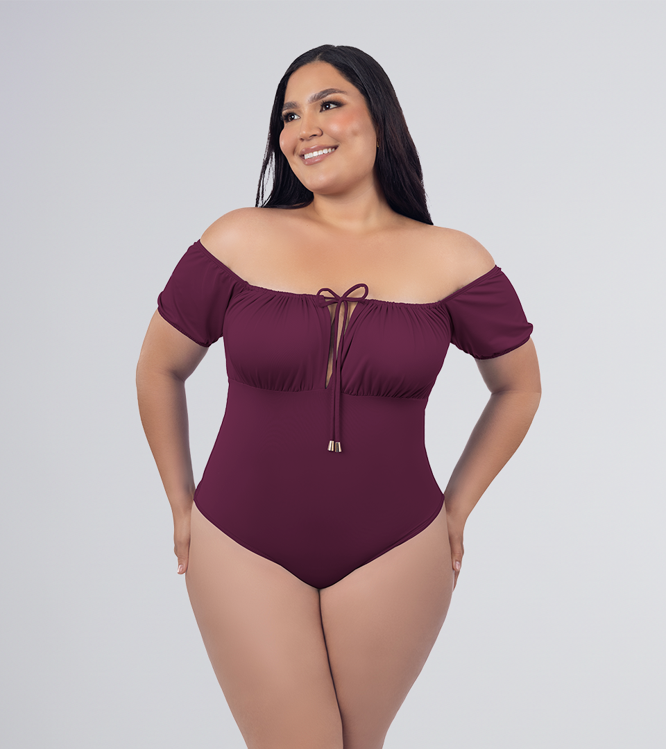 Body Control Estrapless Campesina Uva ⭐ Pluss