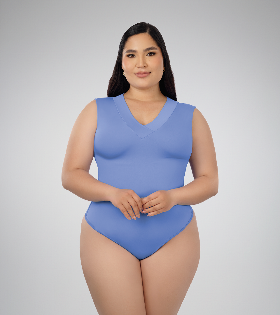 Body Control Básico Siza ⭐ Azul Salvia Plus