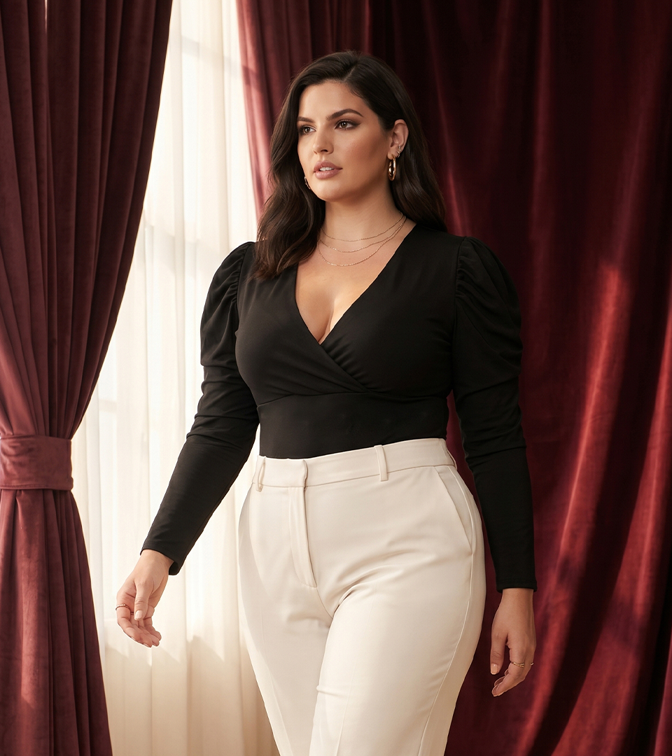 Body Control Cruzado MNG Farol ⭐ Negro Plus