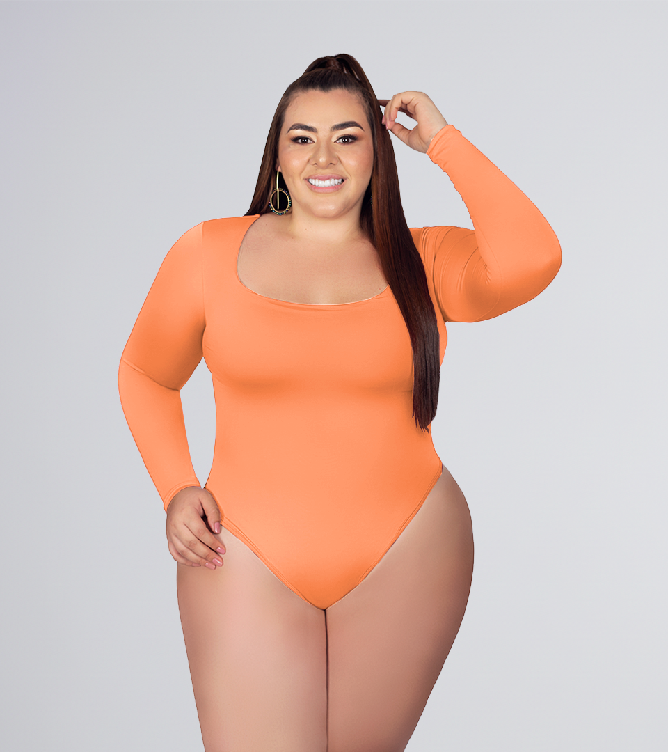Body Control Básico MNG Larga Mandarina⭐ Plus