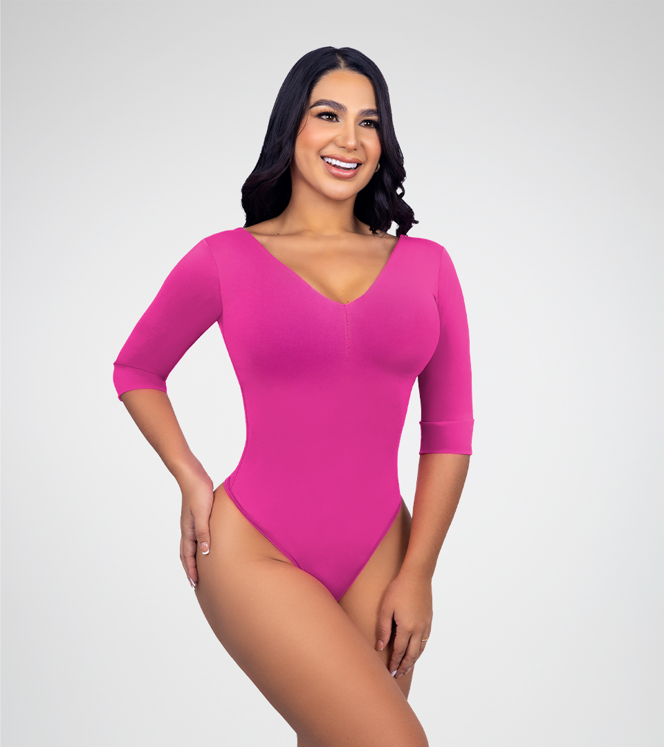 Body Control Tira En Espalda Magenta
