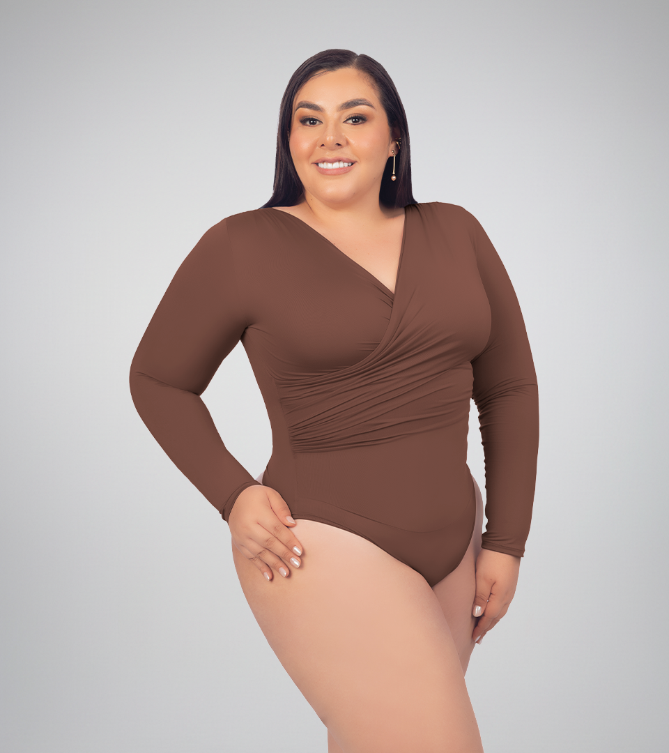 Body Control Cruzado Marron ⭐ Pluss