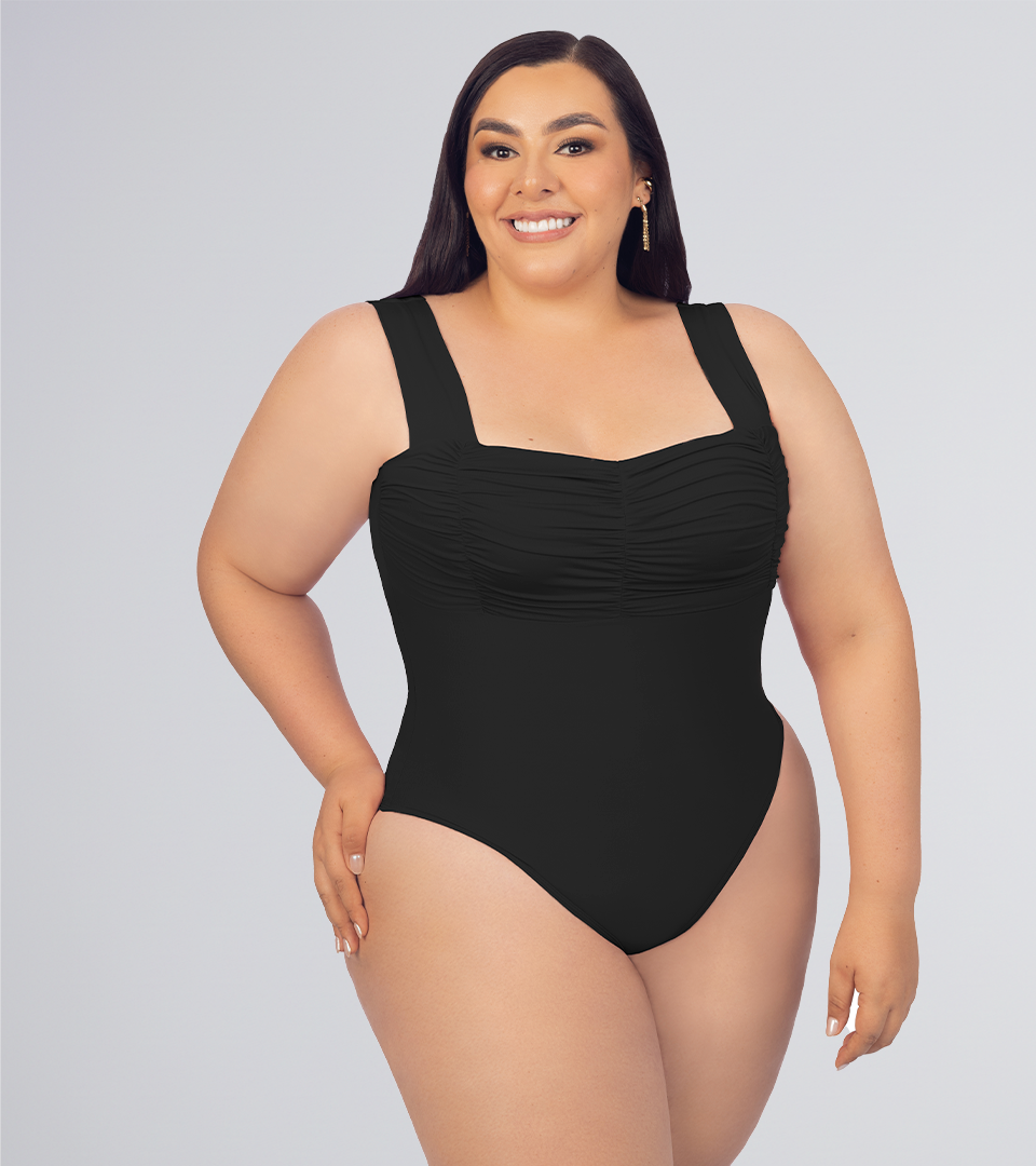 Body Control Tira Ancha Negro ⭐ Pluss