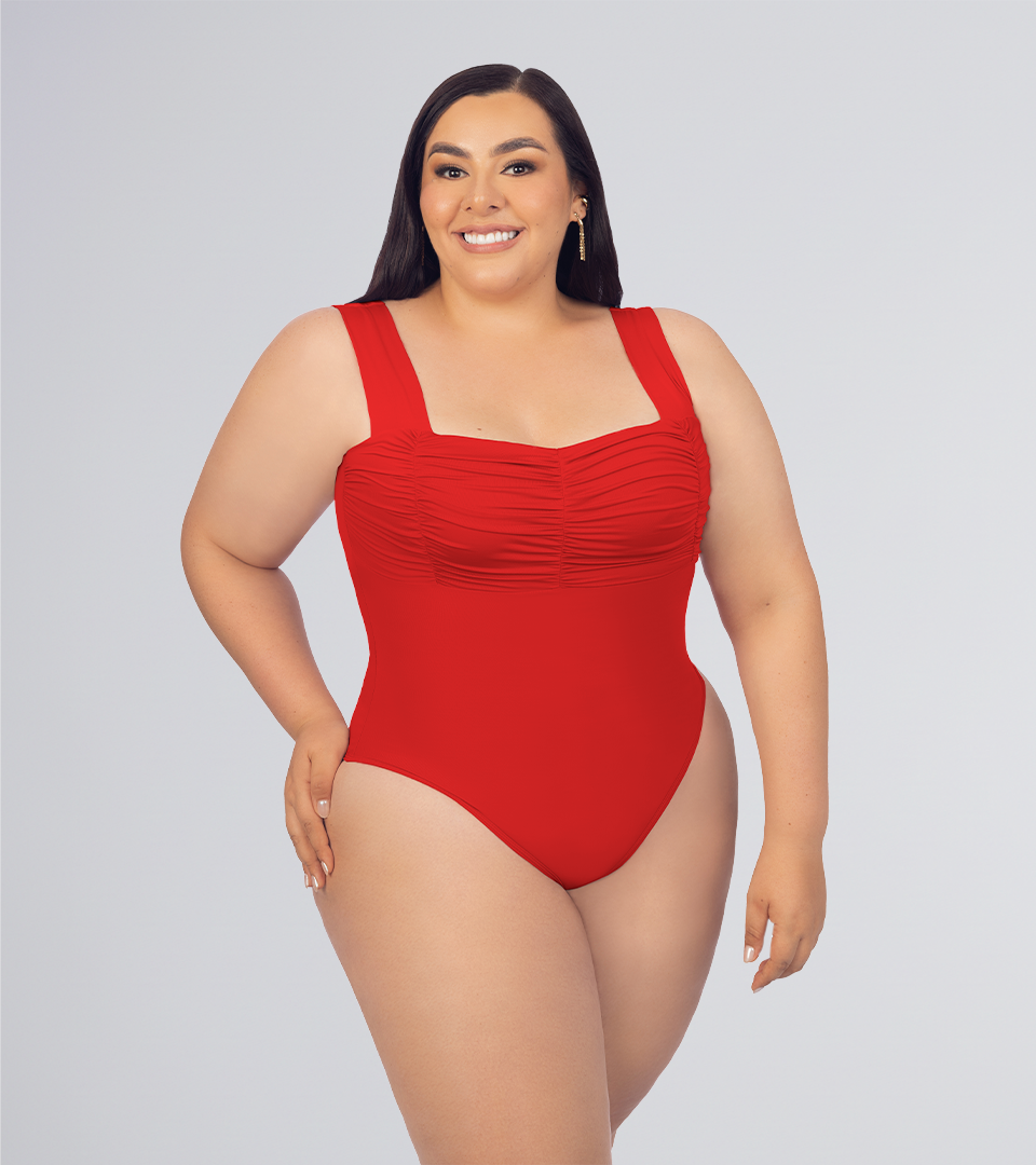 Body Control Tira Ancha Roja ⭐ Pluss