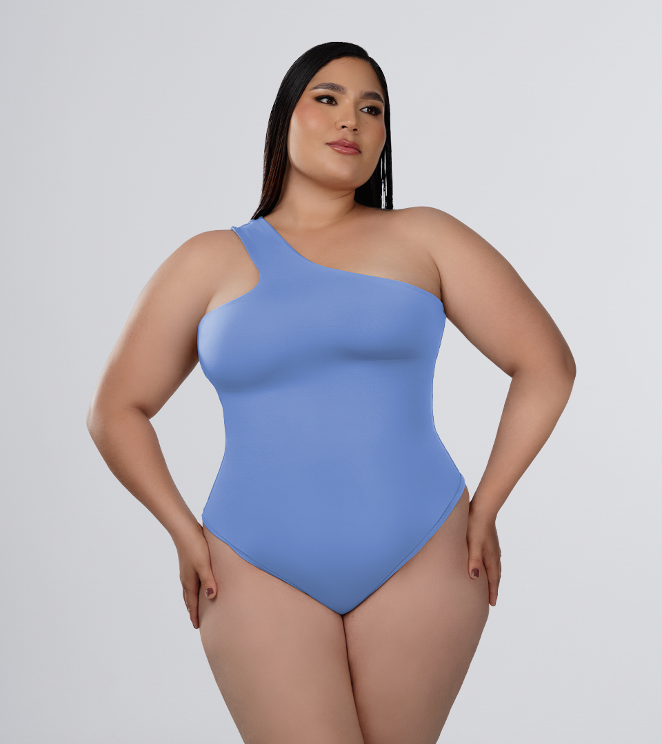 Body Control Basico Tira Cruzada Azul Salvia ⭐ Pluss