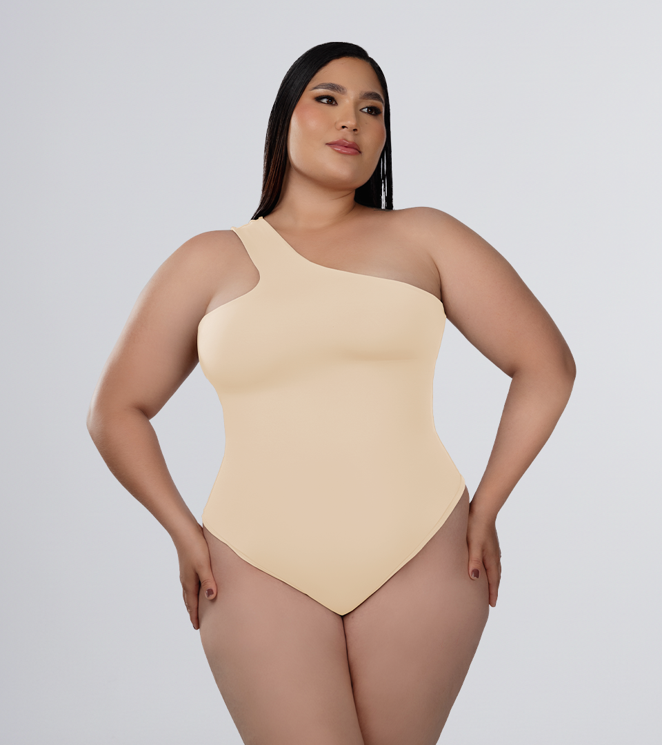 Body Control Basico Tira Cruzada Beige⭐ Pluss