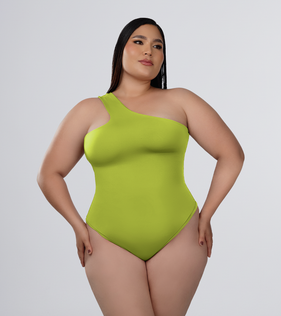 Body Control Basico Tira Cruzada Verde Oliva ⭐ Pluss