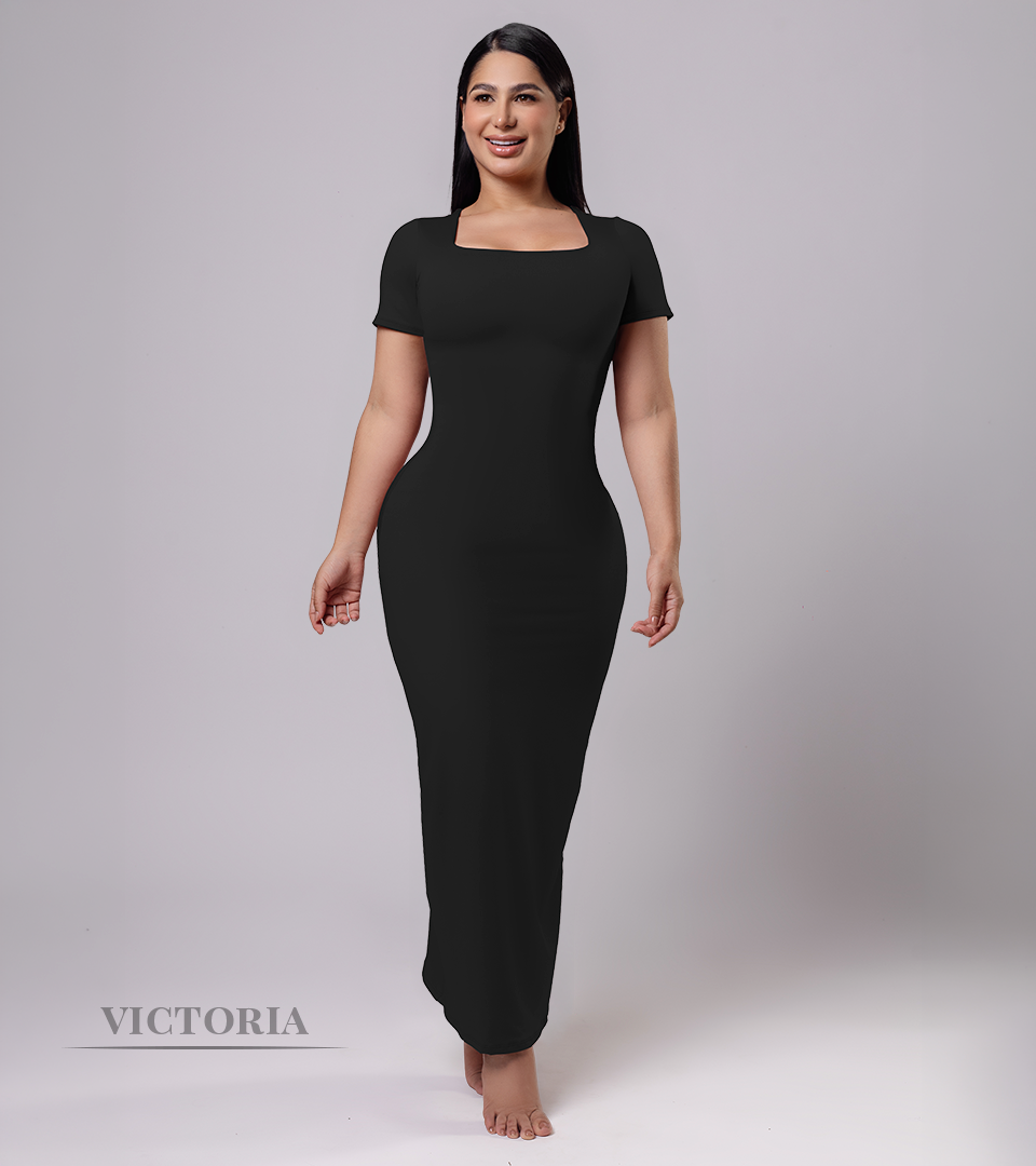 Vestido Control Victoria Negro