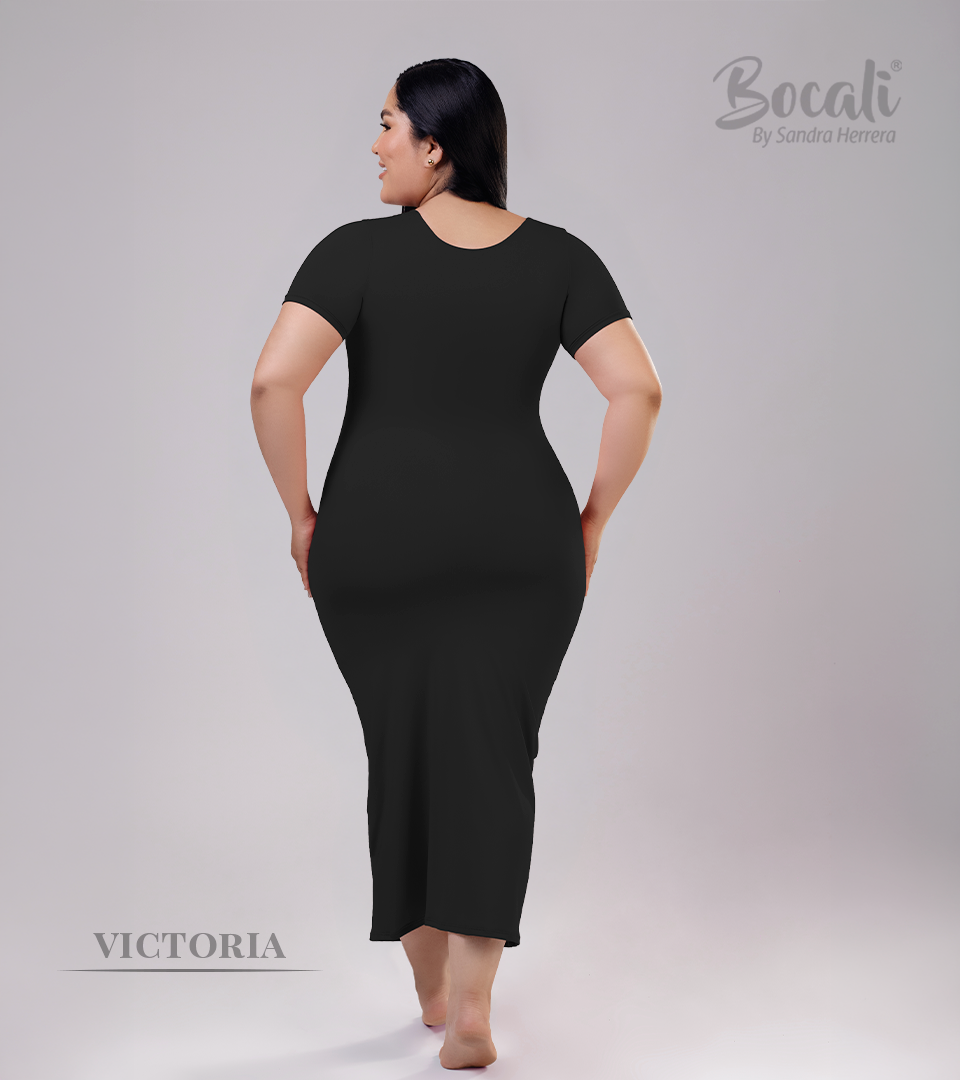 Vestido Control Victoria Negro