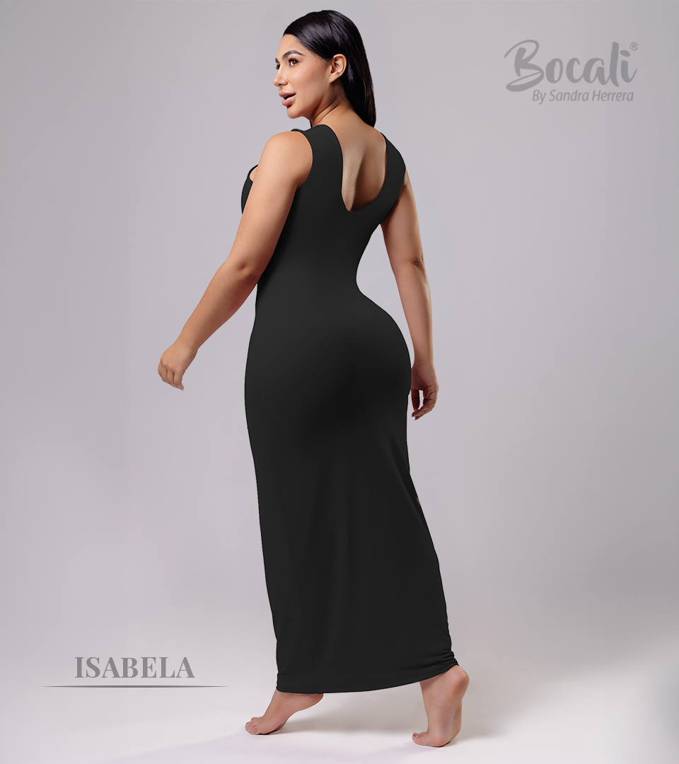 Vestido Control Isabela Negro