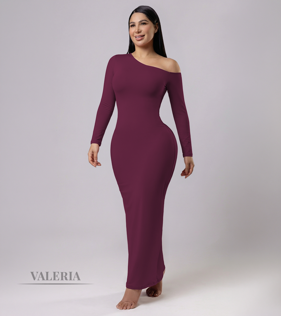 Vestido Control Valeria Uva